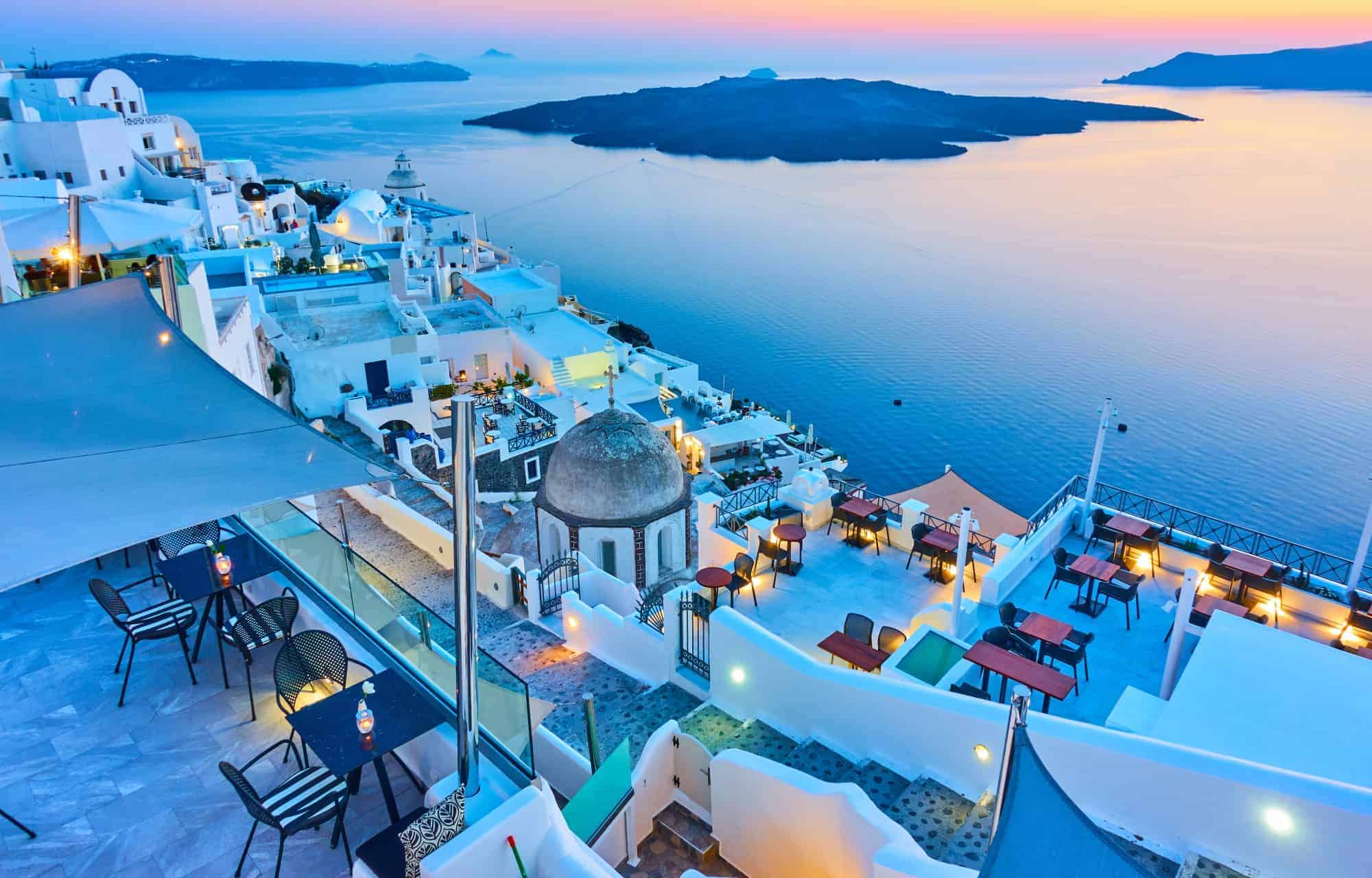 Living in Santorini