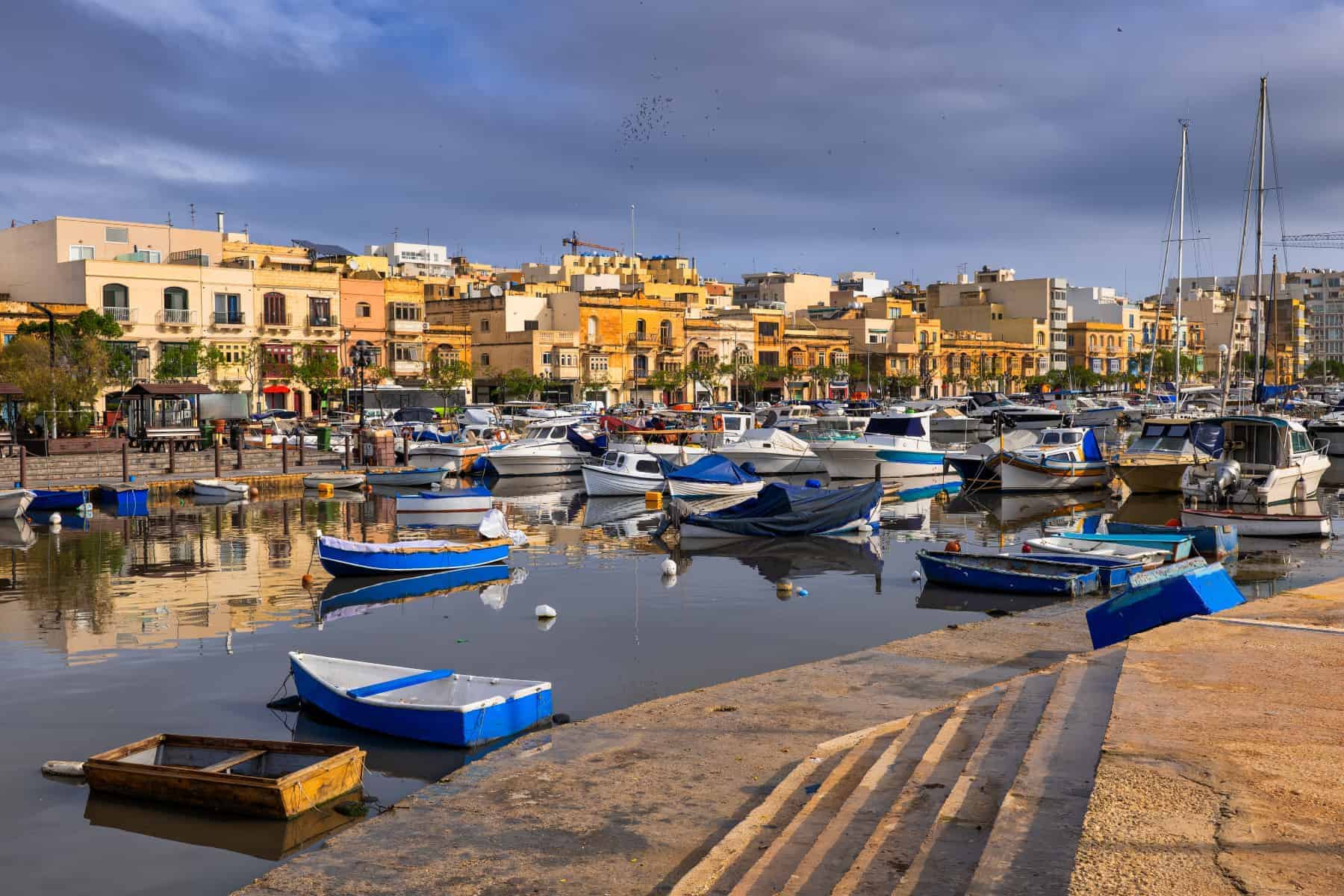 Ta Xbiex town houses in Malta, Msida and Ta Xbiex marina