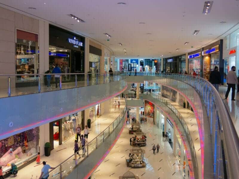 The Dubai Mall - One of the largest shopping malls in the world