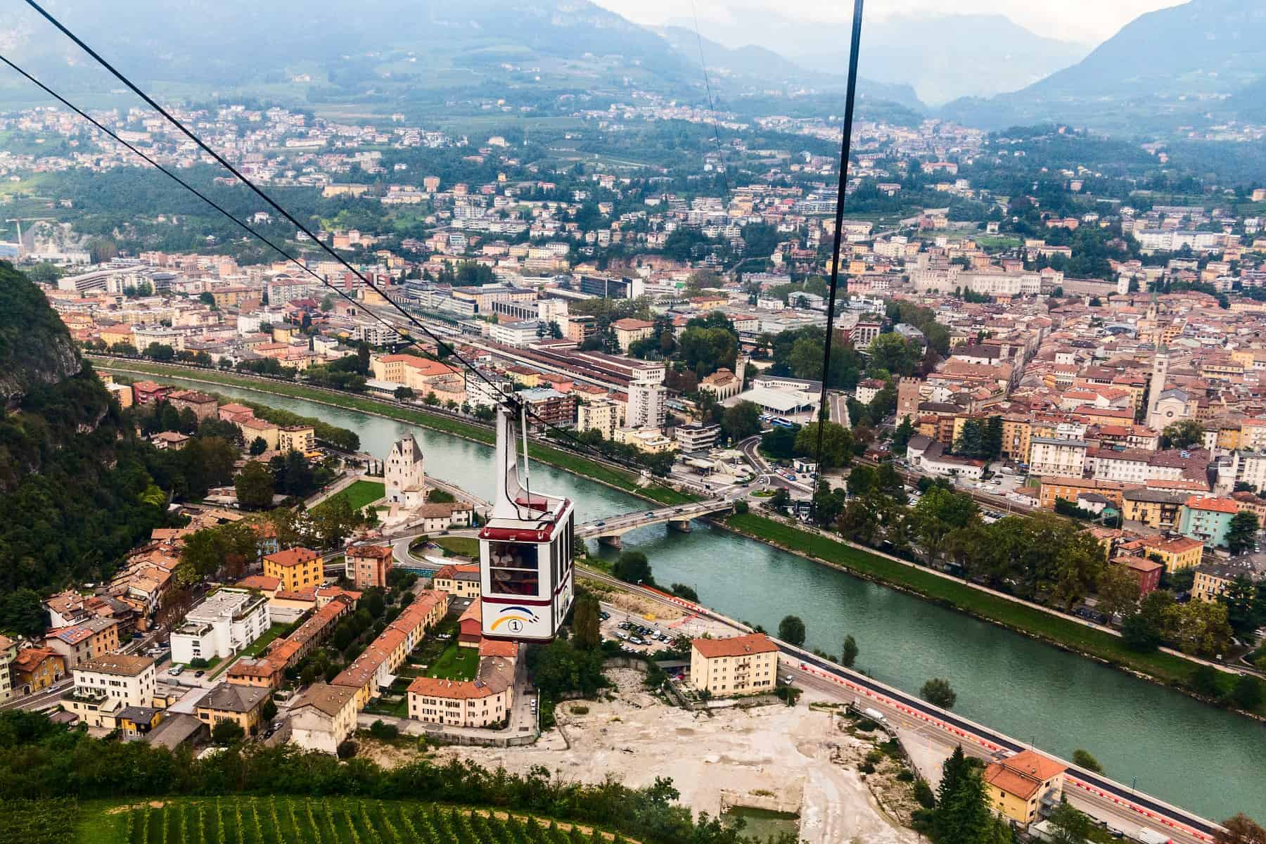 Trento Cable Car to Sardagna