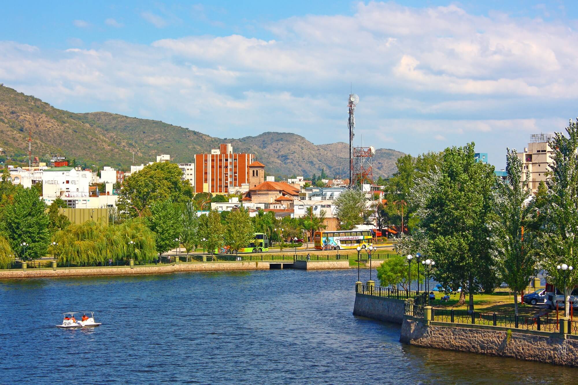 Villa Carlos Paz. The San Roque Lake 