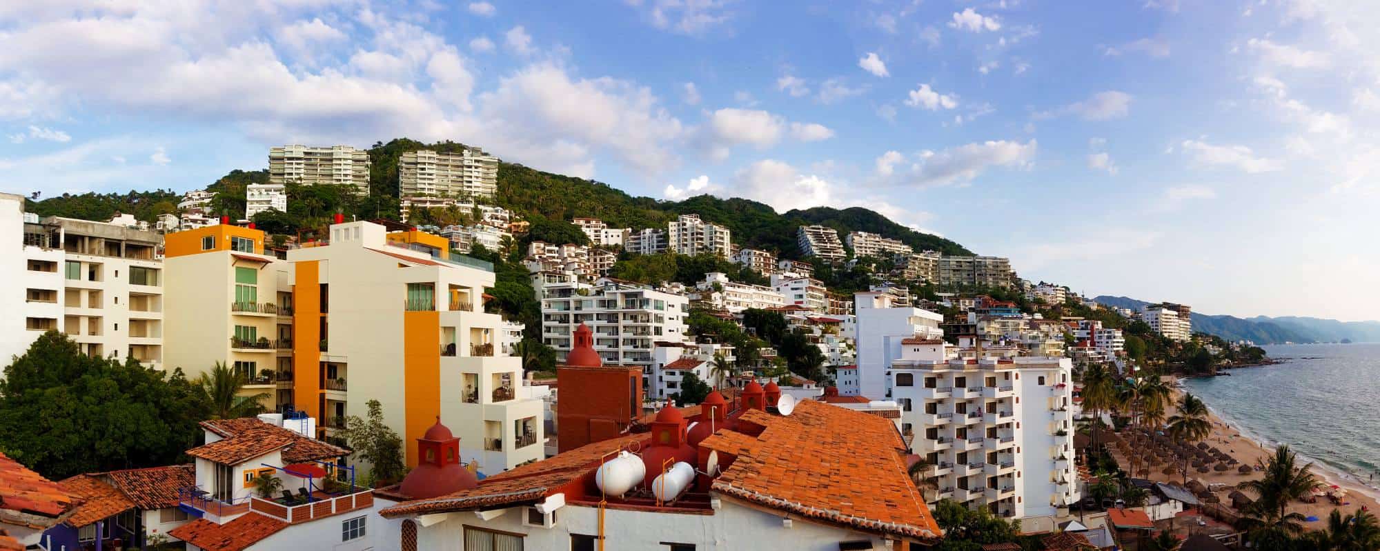 Zona Romantica, a part of the old town of Puerto Vallarta