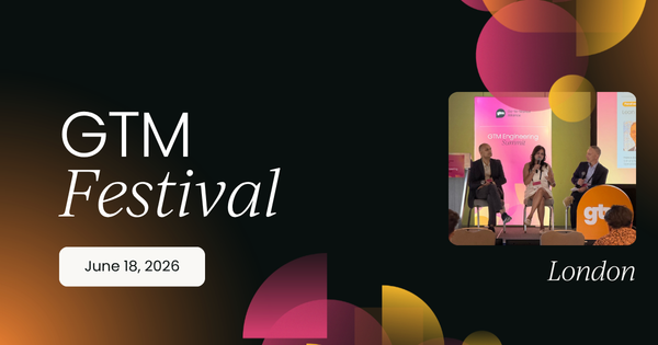 GTM Festival London, June 2026 | OnDemand