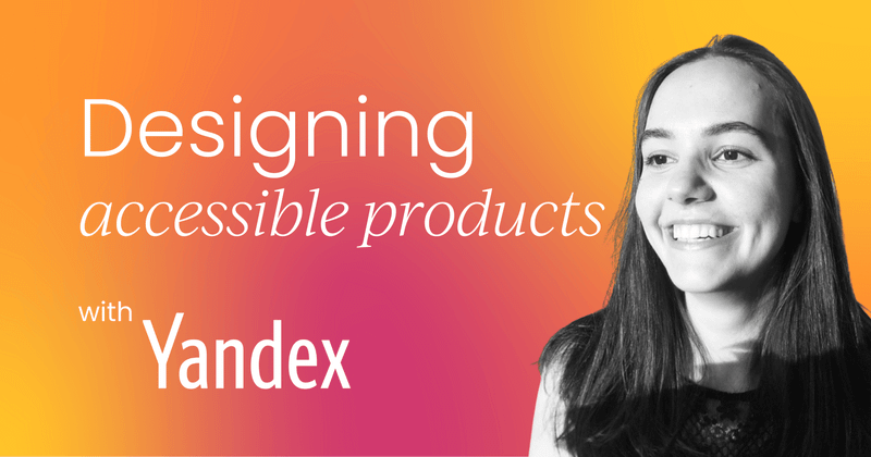 Designing products with accessibility in mind