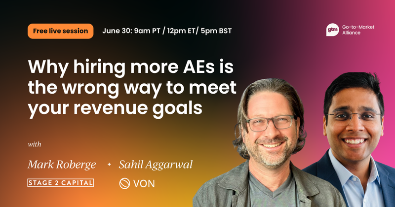 Why hiring more AEs is the wrong way to meet your revenue goals