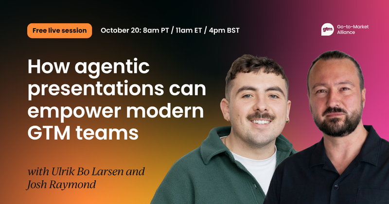 How agentic presentations can empower modern GTM teams