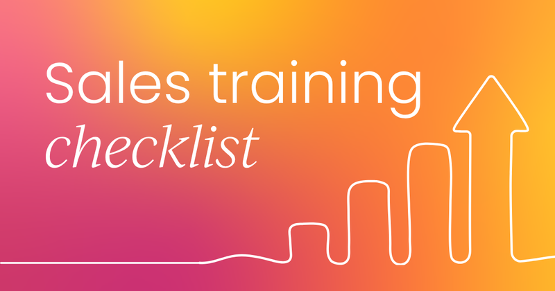 A buyer's guide to  choosing  a sales training program