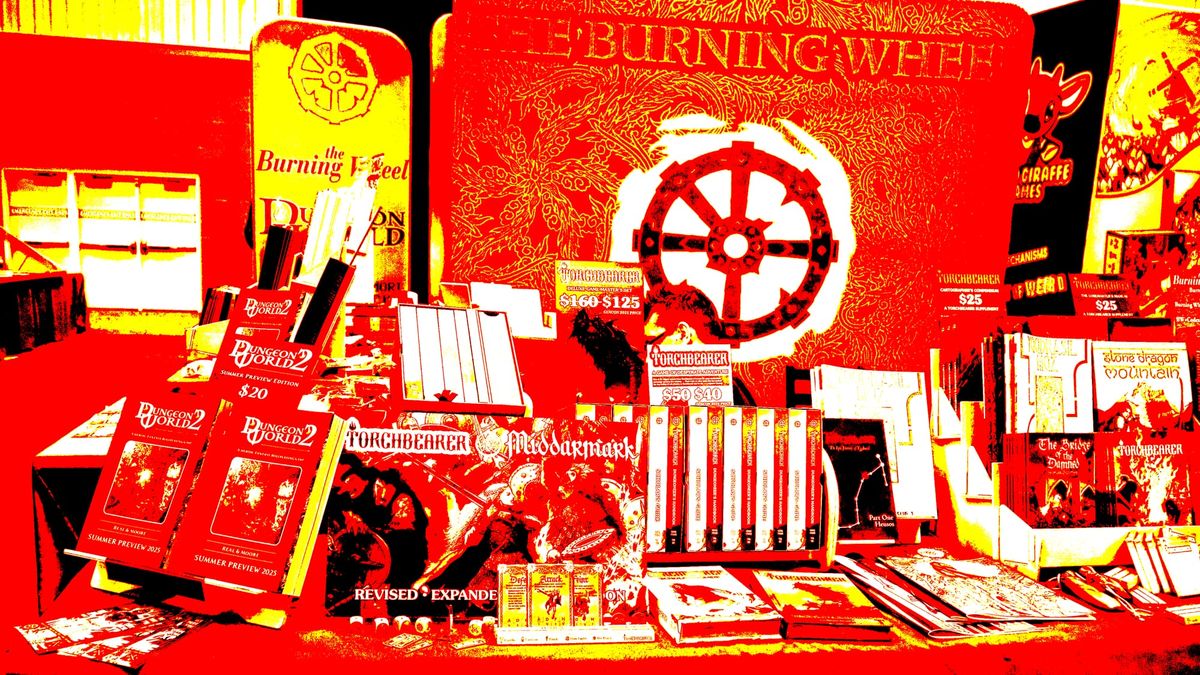 The Burning Wheel Booth