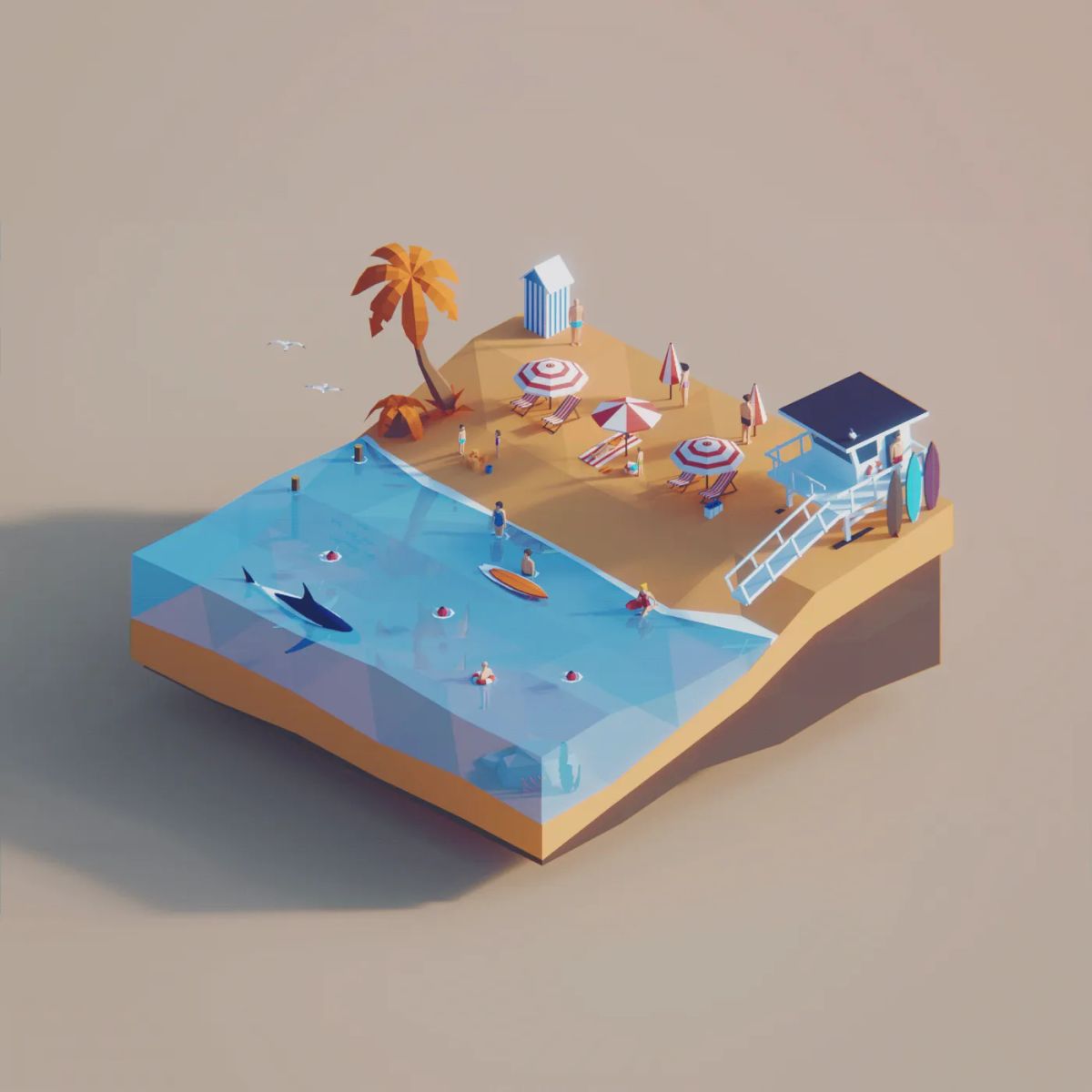 Low poly