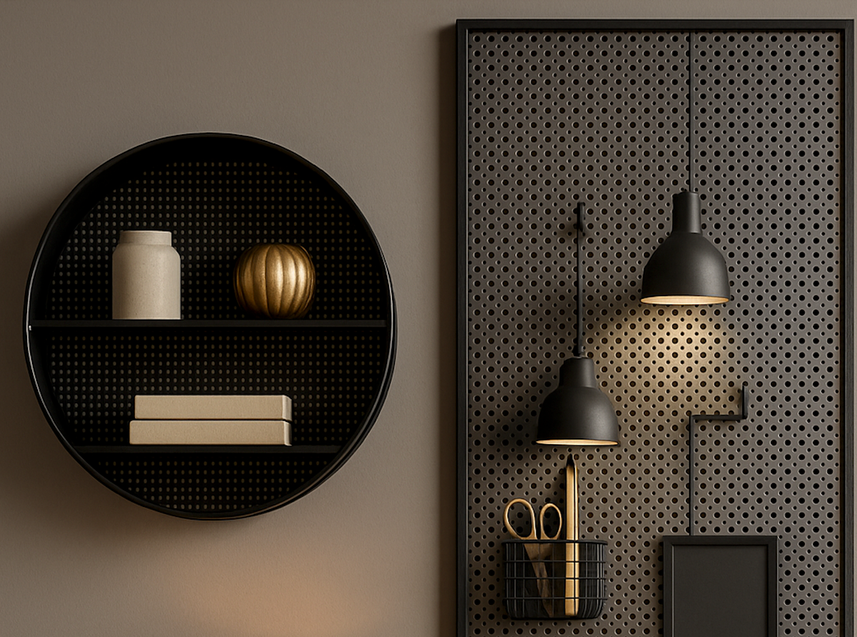 Lochblech? Stilvoller als du denkst – 5 Interior-Trends mit Industrial-Vibes