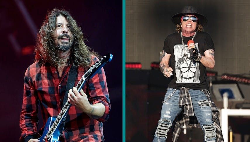 Foo Fighters Guns N'Roses
