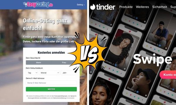 Tinder vs. EasyDating – Erfolgsquote im Vergleich