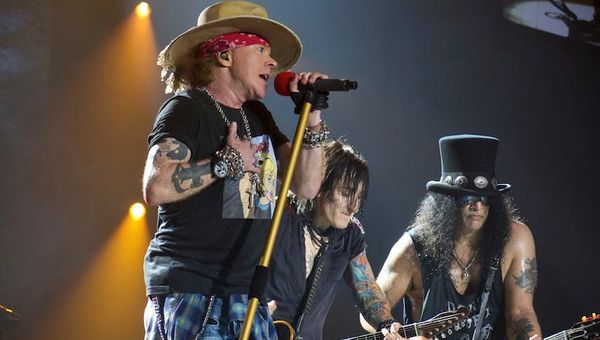 Axl Rose Apple Trump