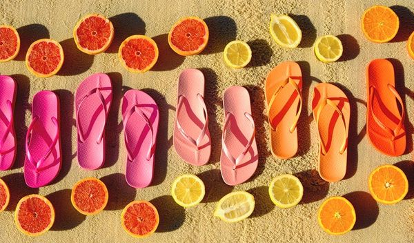 Flip Flops beim Autofahren, im Urlaub und Co.