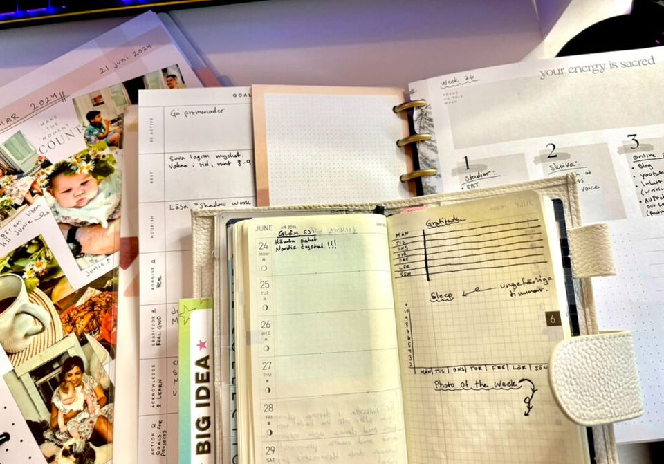 How I use a planner as someone who lives a slow life.