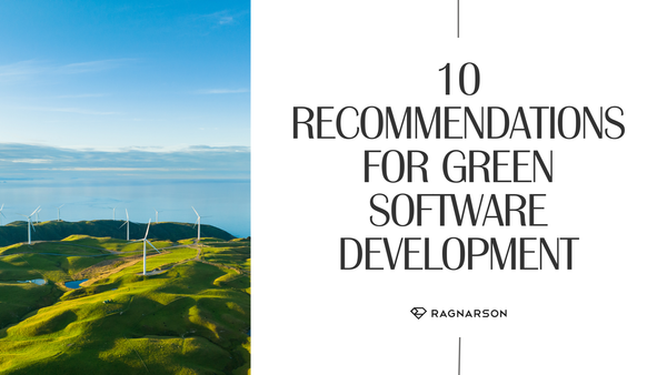 10 recommendations for green software development