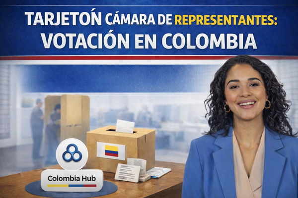 Tarjetón Cámara de Representantes: Votación en Colombia