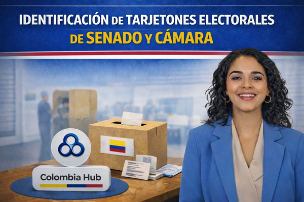 Identificación de tarjetones electorales de Senado y Cámara