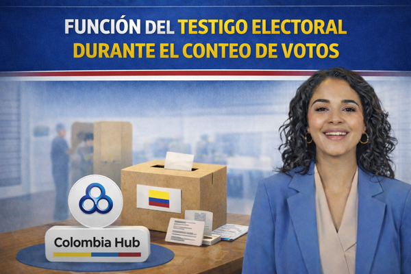 Función del testigo electoral durante el conteo de votos