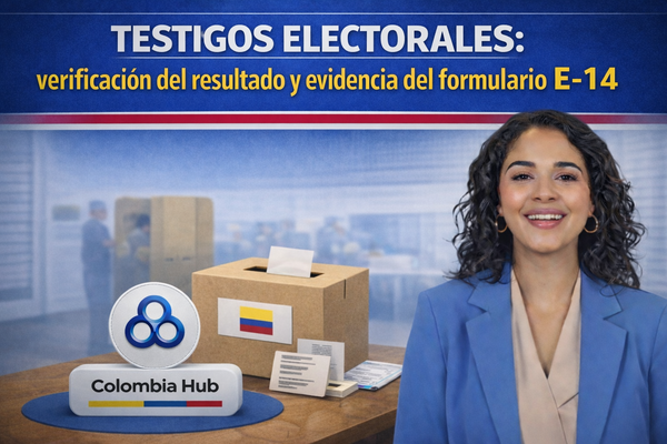 Testigos electorales: verificación del resultado y evidencia del formulario E-14