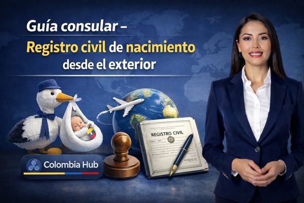 Guía consular- Registro civil de nacimiento desde el exterior