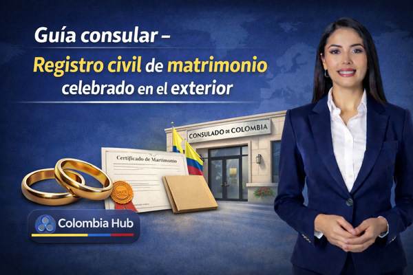 Guía consular- Registro civil de matrimonio celebrado en el exterior