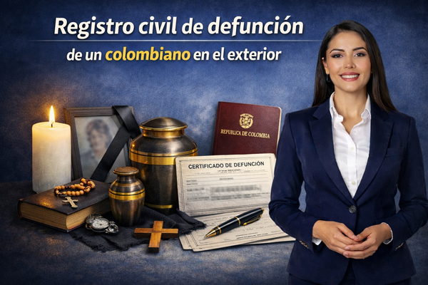 Guía consular- Registro civil de defunción de un colombiano en el exterior