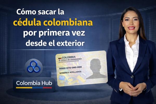 Guía consular - ¿Cómo sacar la cédula colombiana por primera vez desde el exterior?