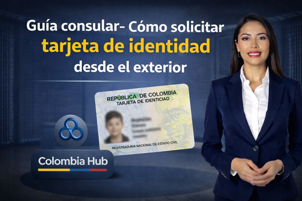 Guía consular - ¿Cómo solicitar la tarjeta de identidad desde el exterior?