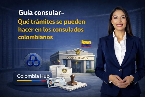 Guía consular- ¿Qué trámites se pueden hacer en los consulados colombianos?