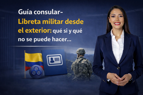 Guía consular- Libreta militar desde el exterior: qué sí y qué no se puede hacer