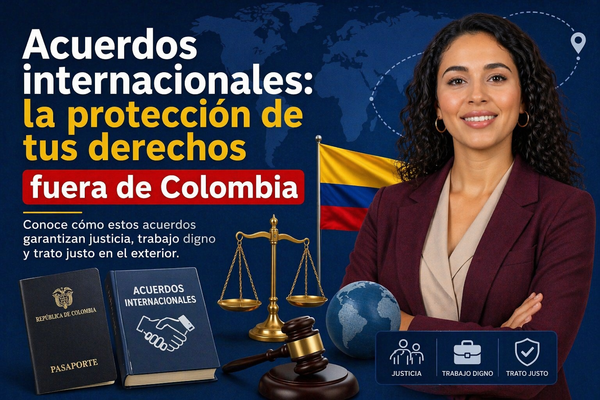 Acuerdos internacionales: la protección de tus derechos fuera de Colombia