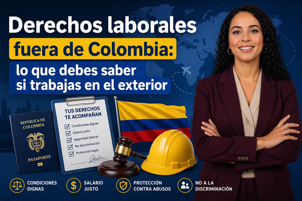 Derechos laborales fuera de Colombia: lo que debes saber si trabajas en el exterior