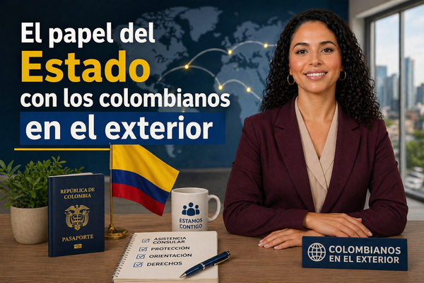 El papel del Estado con los colombianos en el exterior