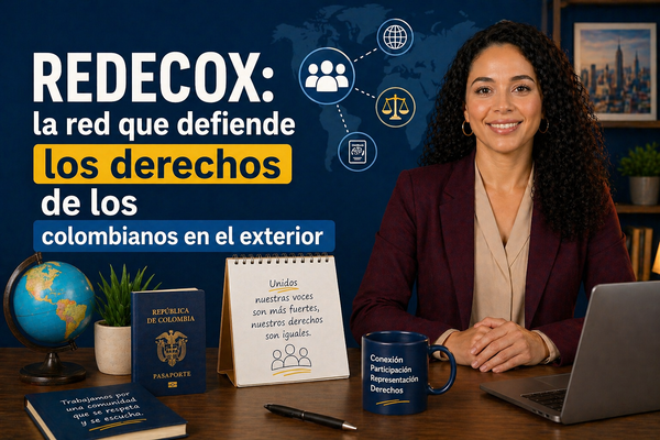 REDECOX: la red que defiende los derechos de los colombianos en el exterior