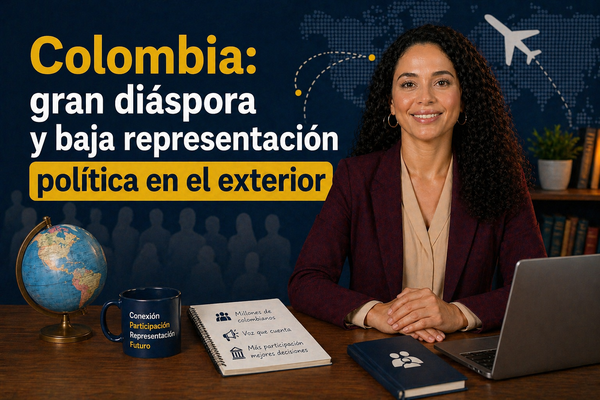 Colombia: gran diáspora y baja representación política en el exterior