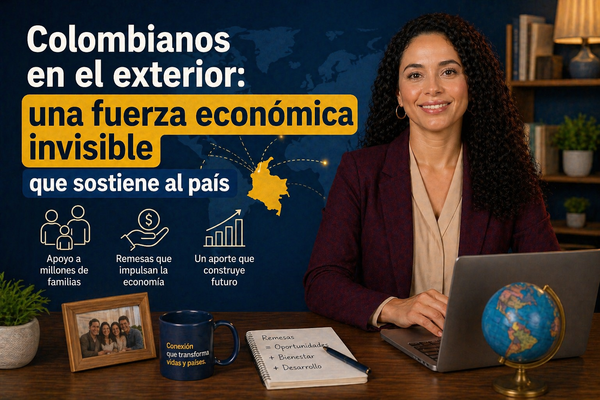 Colombianos en el exterior: una fuerza económica invisible que sostiene al país
