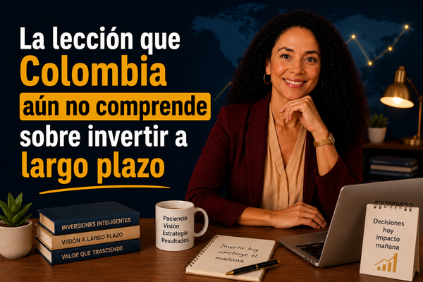 La lección que Colombia aún no comprende sobre invertir a largo plazo