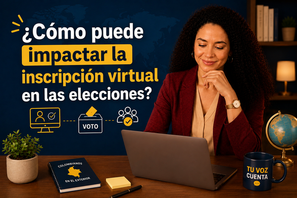 ¿Cómo puede impactar la inscripción virtual en las elecciones?