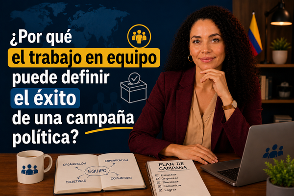 ¿Por qué el trabajo en equipo puede definir el éxito de una campaña política?
