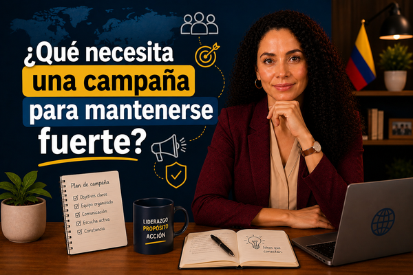 ¿Qué necesita una campaña para mantenerse fuerte?