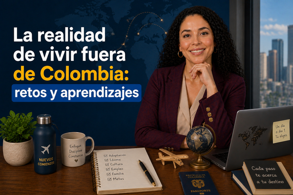 La realidad de vivir fuera de Colombia: retos y aprendizajes