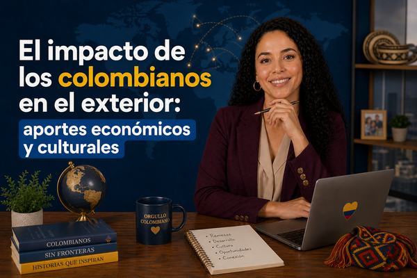 El impacto de los colombianos en el exterior: aportes económicos y culturales