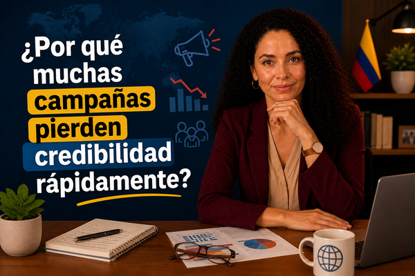 ¿Por qué muchas campañas políticas pierden credibilidad rápidamente?