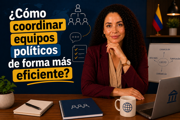 ¿Cómo coordinar equipos políticos de forma más eficiente?