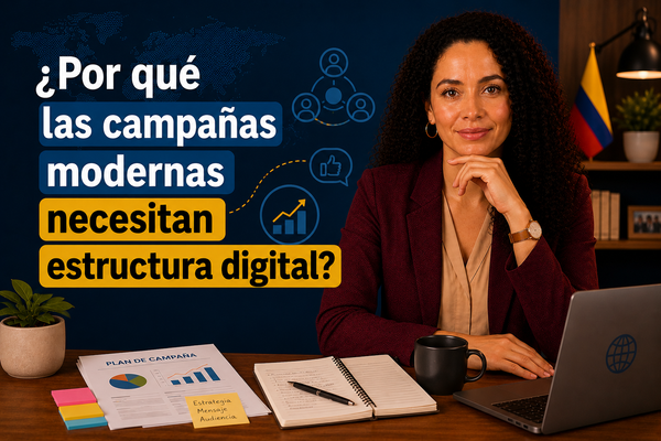 ¿Por qué las campañas modernas necesitan estructura digital?