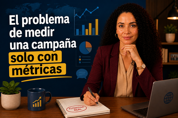 El problema de medir una campaña solo con métricas