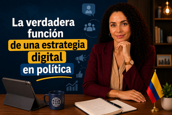 La verdadera función de una estrategia digital en política