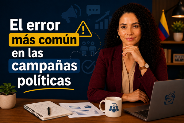El error más común en las campañas políticas