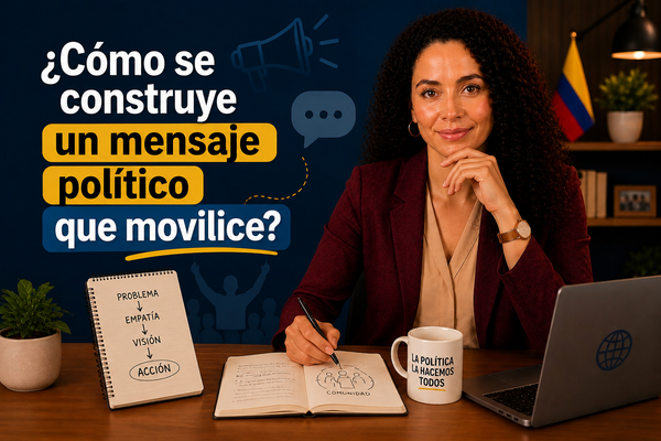 ¿Cómo se construye un mensaje político que movilice?